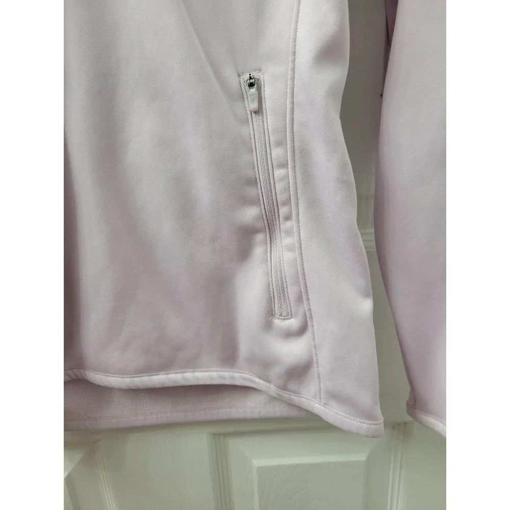 Nike Golf Women's XS Therma-Fit 1/2 Zip, Pale Pink, Zip Pockets EUC